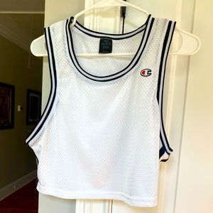 Champion Crop Top Jersey Shirt